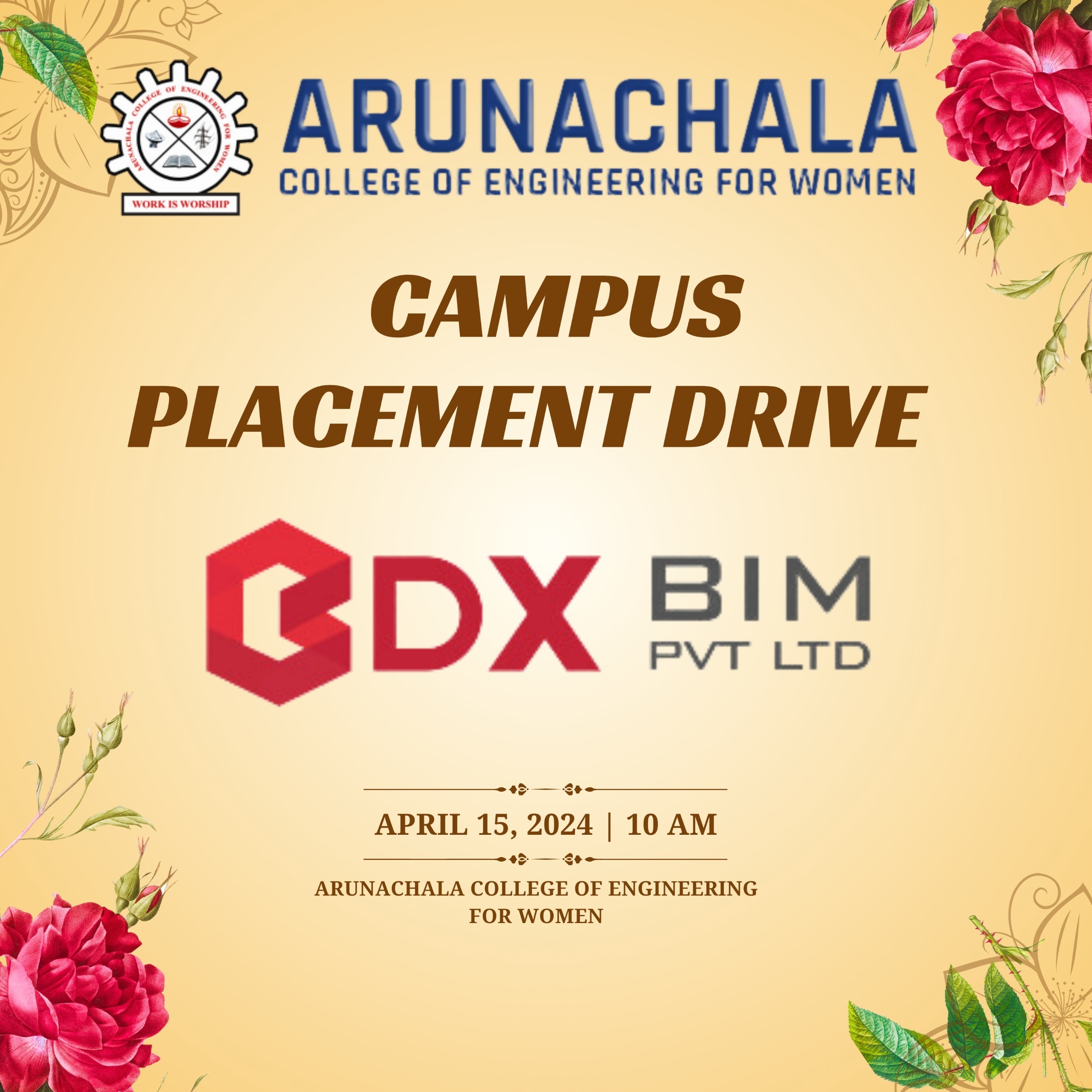 Placement Drive: BDX Bim Pvt Ltd